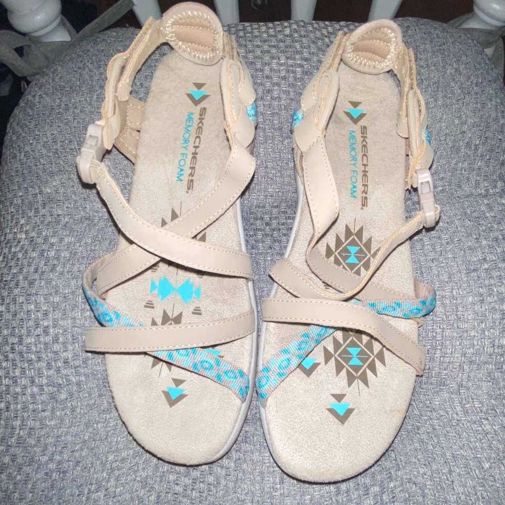 Skechers Women's Reggae Slim-Vacay Sandals